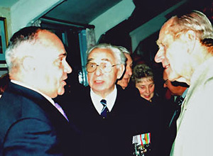 Avec le Duc d'Edimbourg
