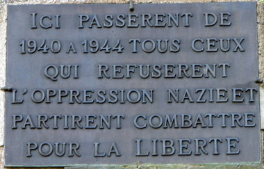 Plaque du Refuge des Estagnous